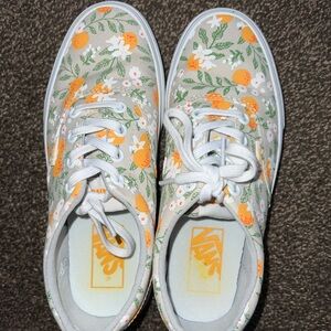 Vans Doneny Sneaker in Citrus Floral Dawn Blue